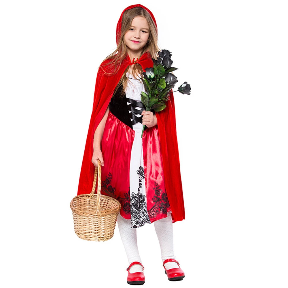 Tiny Cuddling Little Red Riding Hood Performance Costume | 2024 Halloween Costume