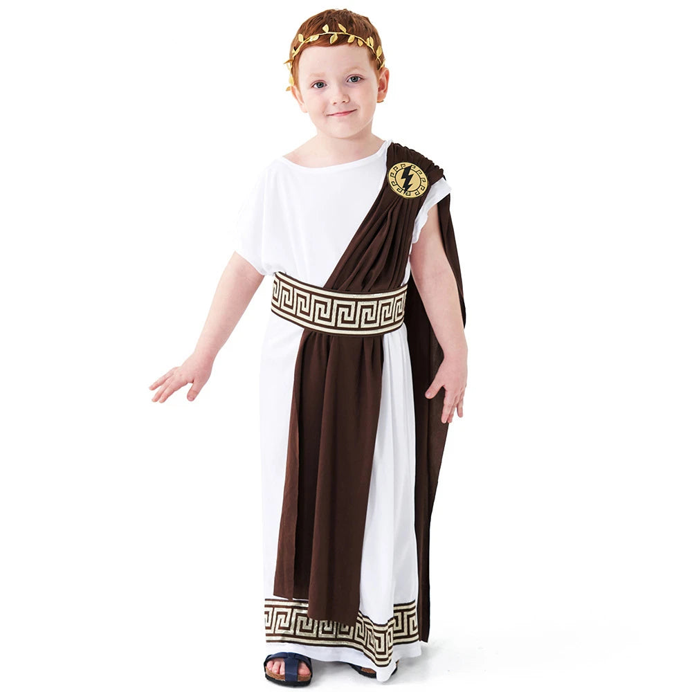 Tiny Cuddling Ancient Greek Mythology Costume for Boys | 2024 Halloween Costume