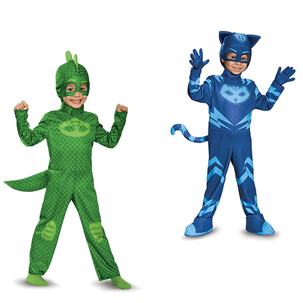 Tiny Cuddling Masked PJ Superhero Costume | 2024 Halloween Costume