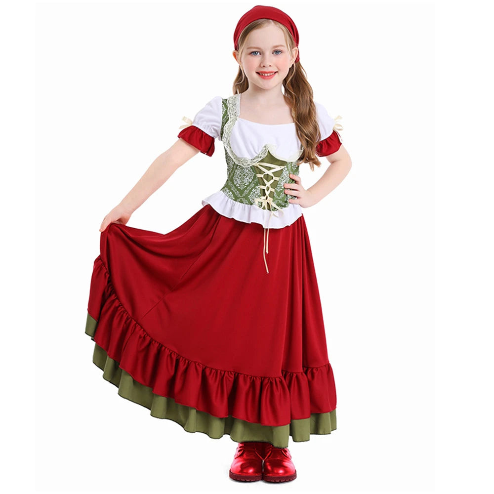 Tiny Cuddling Farm Children's Oktoberfest Skirt | 2024 Halloween Costume