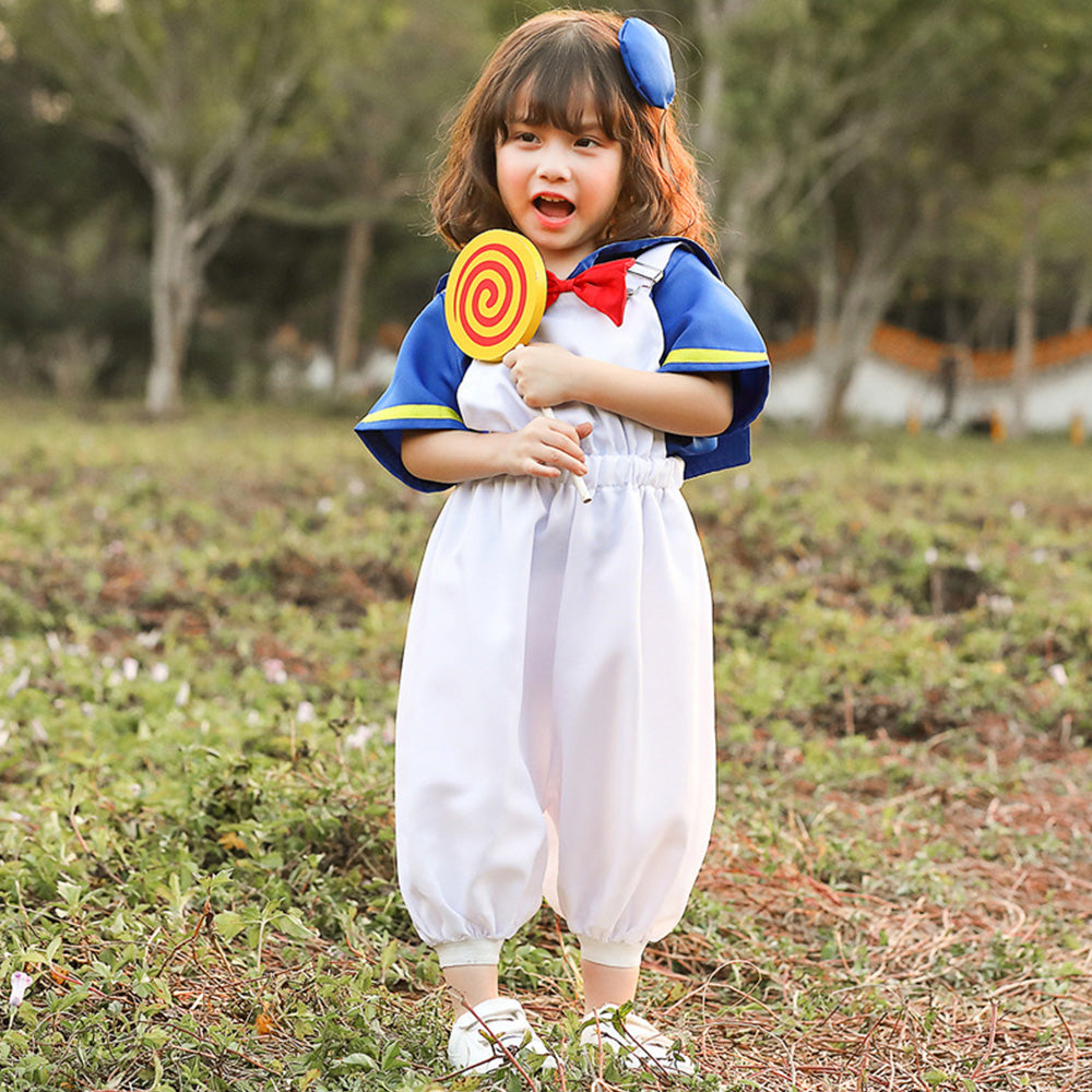 Tiny Cuddling Children's Navy Sailor Duck Costume - Perfect for Cosplay and Halloween