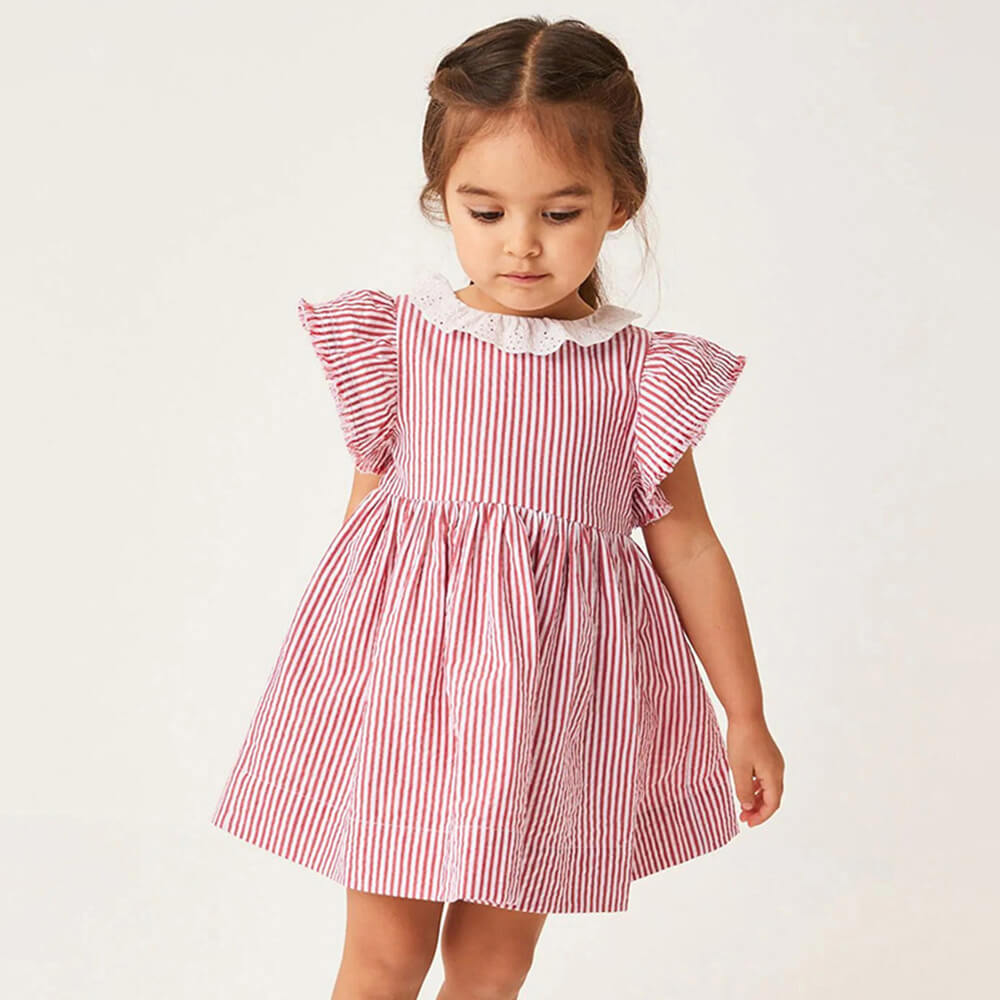 Summer Sweetheart - Striped Princess Dress for Girls