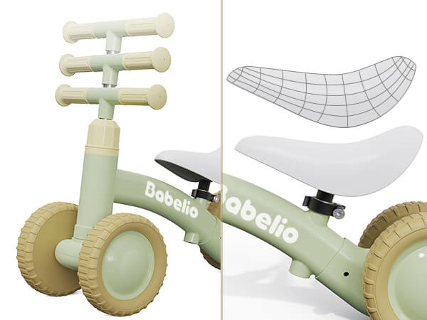 BABELIO Baby Balance Bike Perfect First Bike for Toddlers 10 36