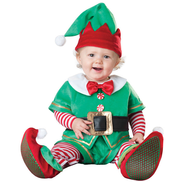 Tiny Cuddling Christmas baby romper