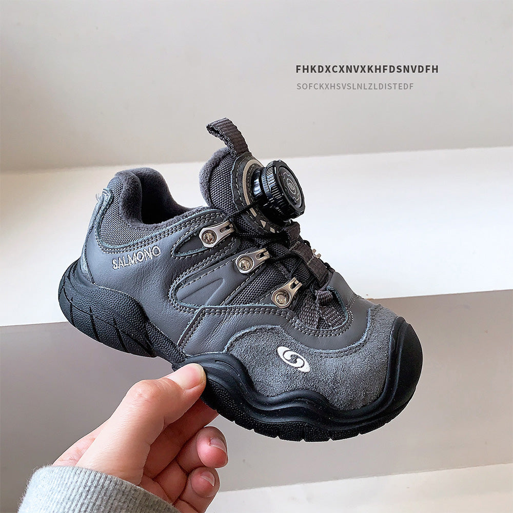 Tiny Cuddling Adjustable Winter Shoes - Fleece-Lined Comfort for Kids