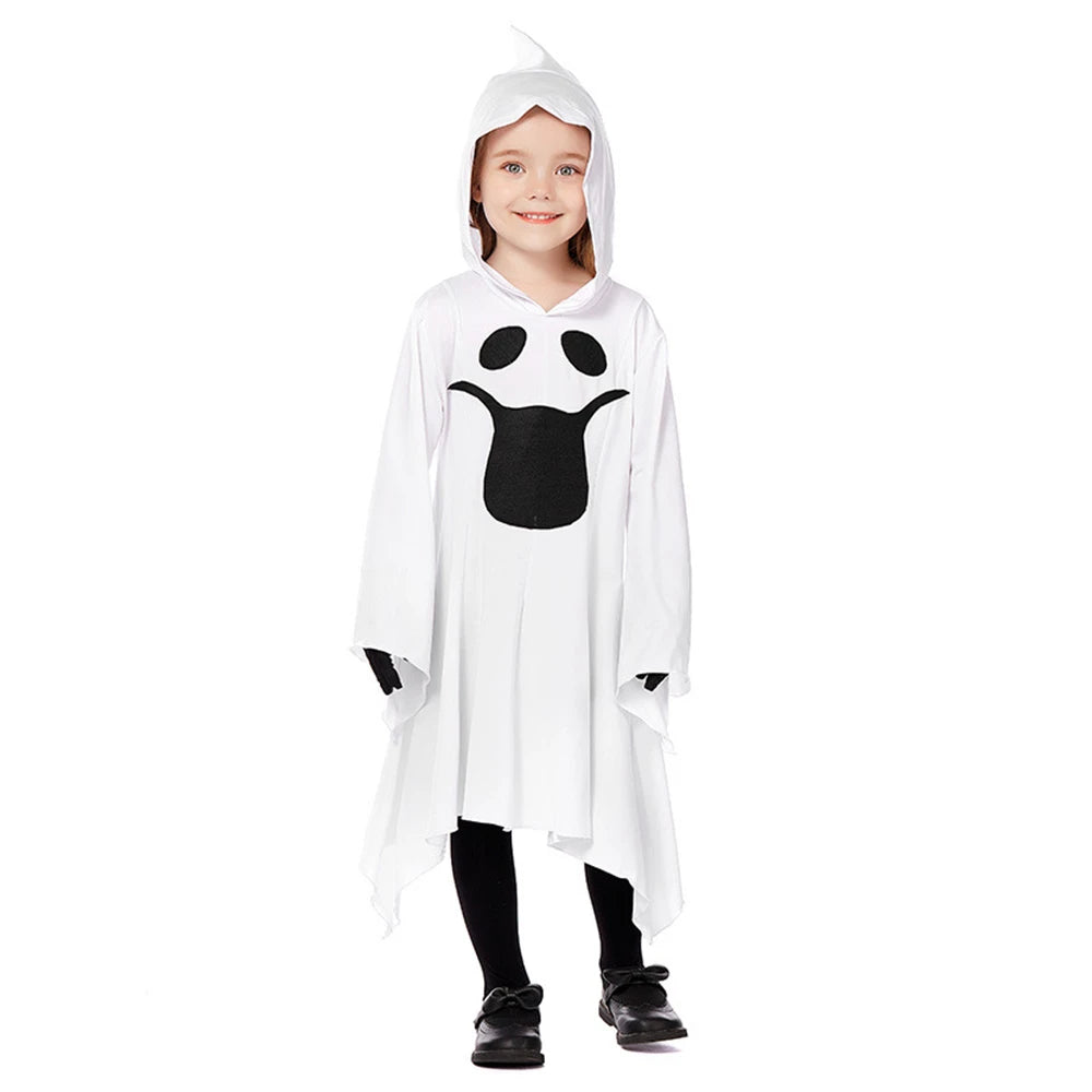 Tiny Cuddling Shy White Ghost Costume | 2024 Halloween Costume