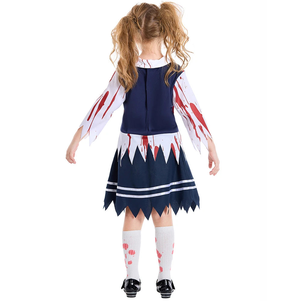 Tiny Cuddling Bloodstained Student Uniform Set | 2024 Halloween Costume