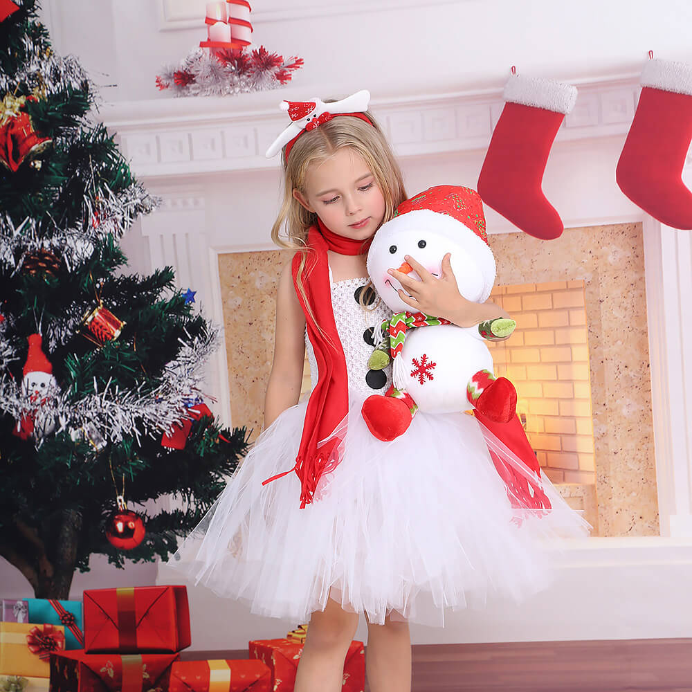 Girls snowman outlet dress