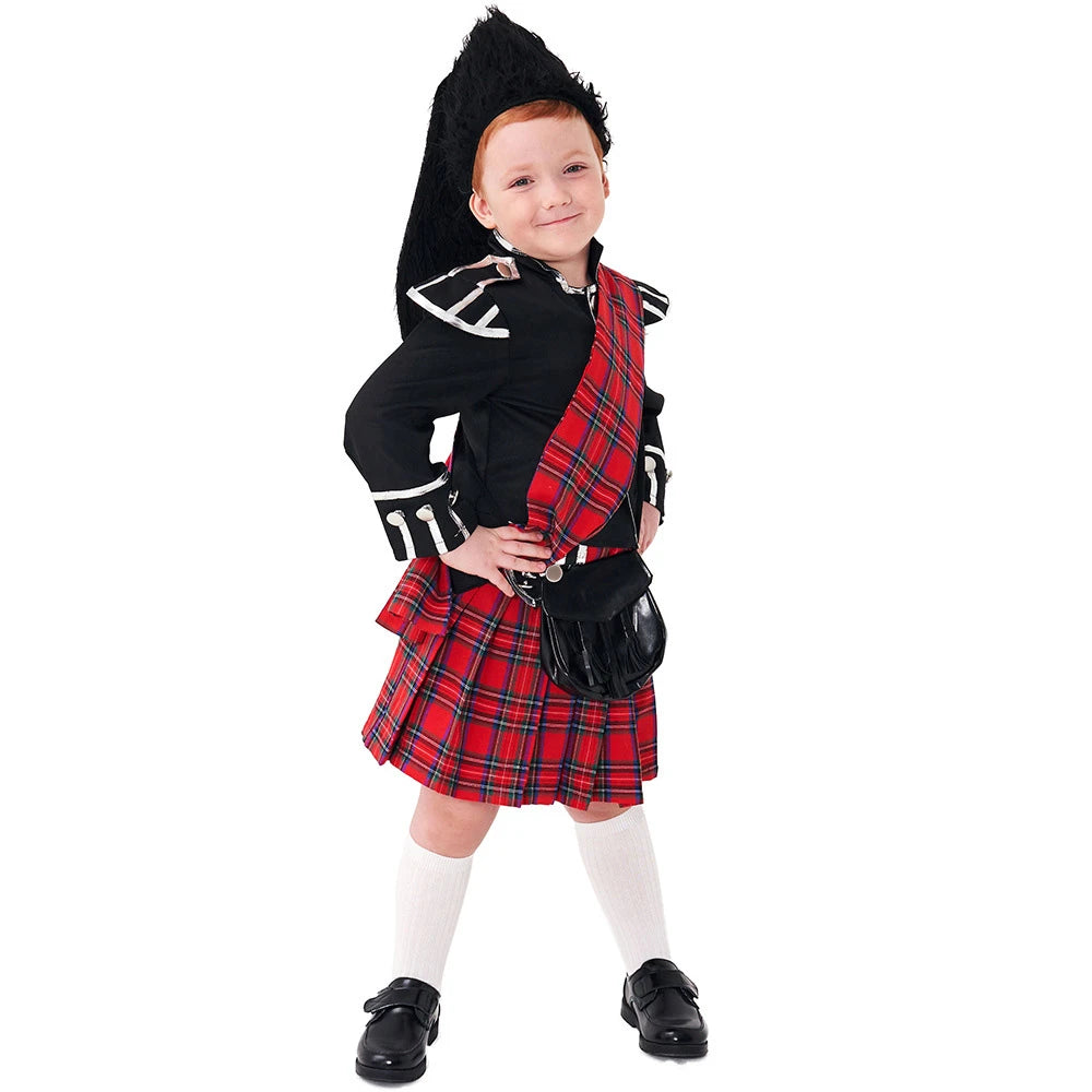 Tiny Cuddling Scottish Red Plaid Costume | 2024 Halloween Costume