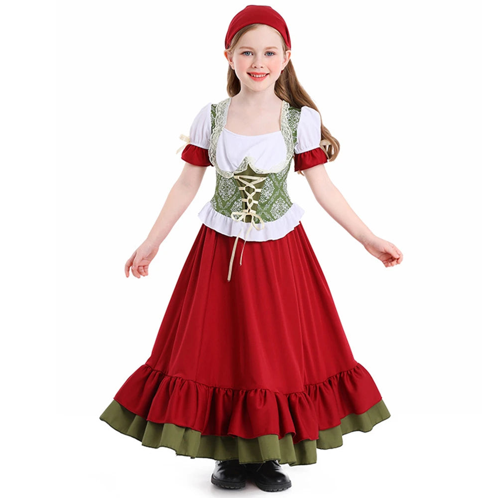 Tiny Cuddling Farm Children's Oktoberfest Skirt | 2024 Halloween Costume