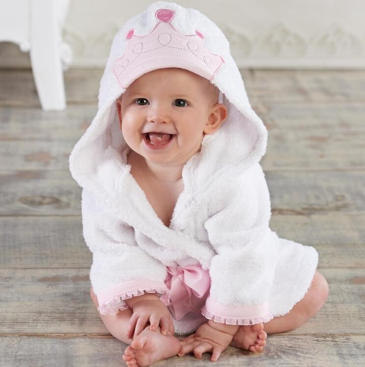 Tiny Cuddling Cartoon Cute Animal Modeling Baby Bath Towels | Baby Bathrobes Cotton Children's Bathrobes Baby Hooded