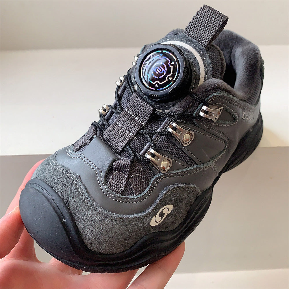 Tiny Cuddling Adjustable Winter Shoes - Fleece-Lined Comfort for Kids