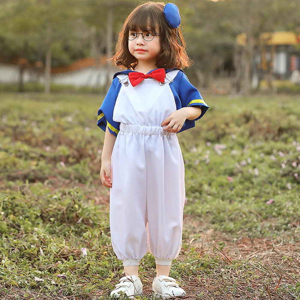 Tiny Cuddling Children's Navy Sailor Duck Costume - Perfect for Cosplay and Halloween