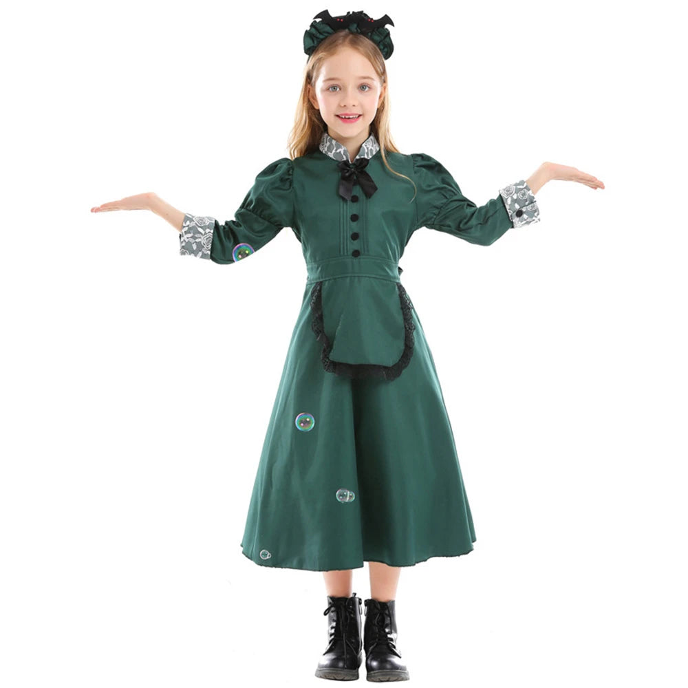 Tiny Cuddling Mysterious Castle Bat Servant Costume for Girls | 2024 Halloween Costume