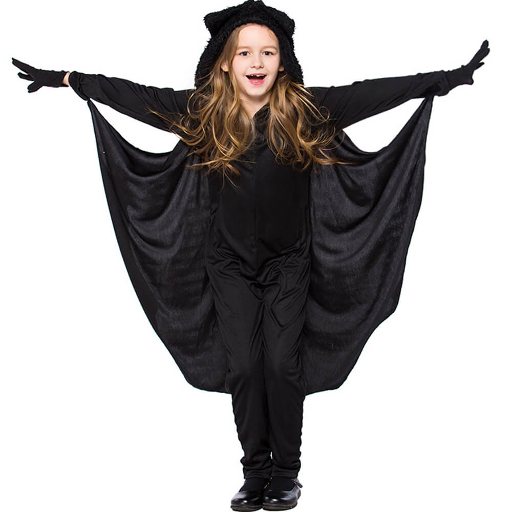 Tiny Cuddling Children's Bat Costume - Halloween & Performance Jumpsuit