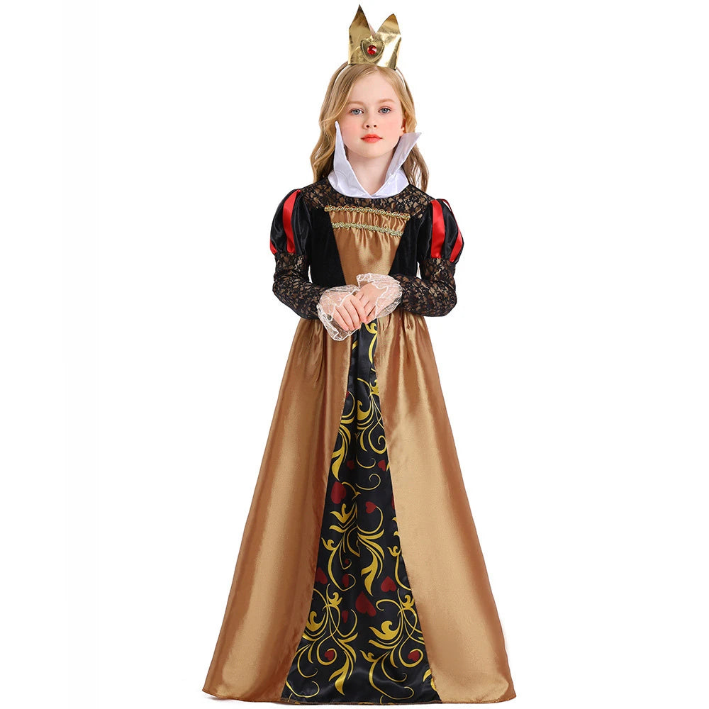 Tiny Cuddling Poison Queen Dress for Girls | 2024 Halloween Costume