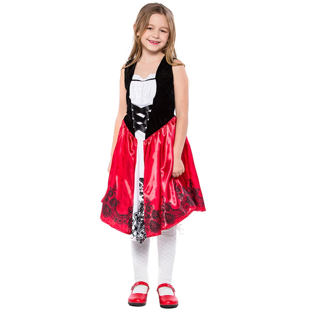 Tiny Cuddling Little Red Riding Hood Performance Costume | 2024 Halloween Costume