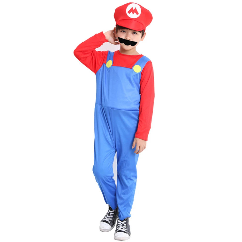 Tiny Cuddling Mario Costume for Family Party | 2024 Halloween Costume