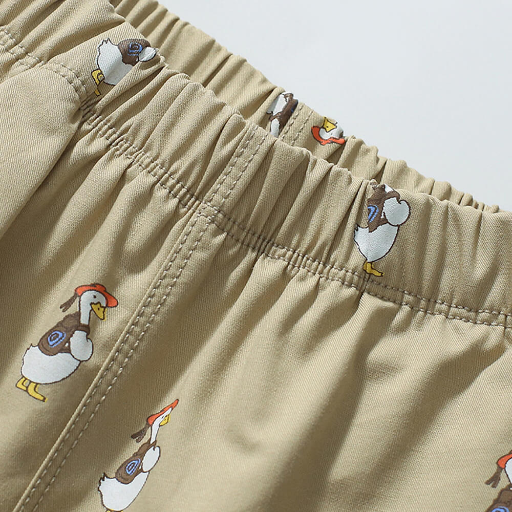 Boys' Classic Polo Shirt & Printed Shorts Set - Summer 2024 Nautical Collection