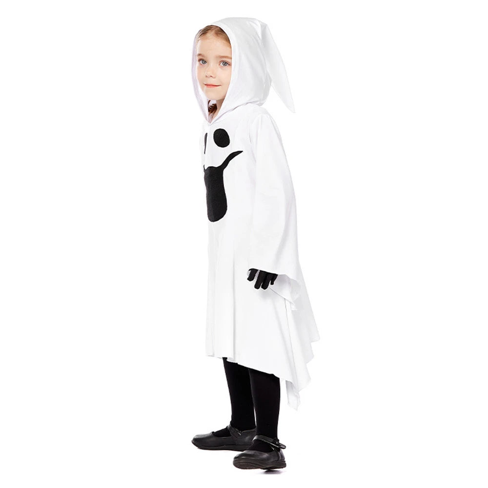 Tiny Cuddling Shy White Ghost Costume | 2024 Halloween Costume