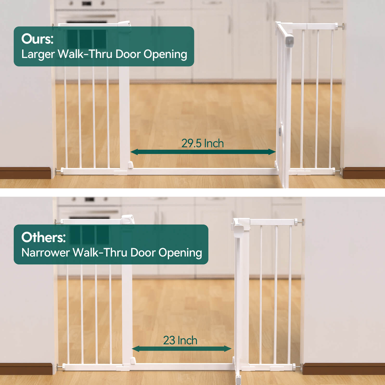 23 inch wide baby gate best sale