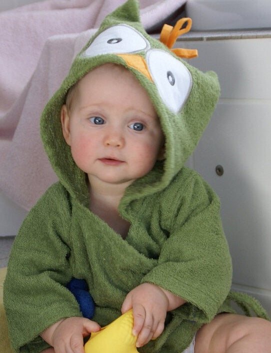 Tiny Cuddling Cartoon Cute Animal Modeling Baby Bath Towels | Baby Bathrobes Cotton Children's Bathrobes Baby Hooded