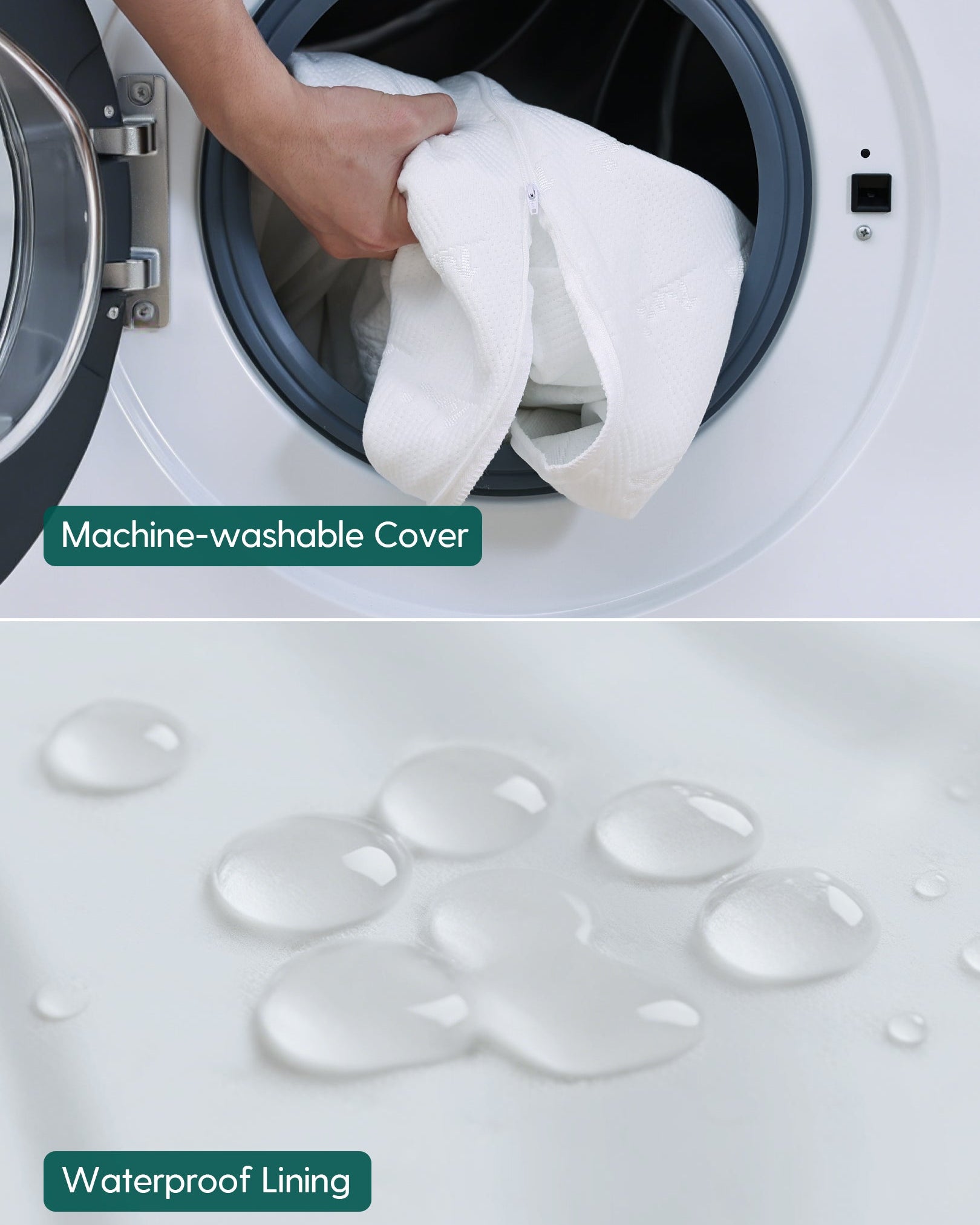 Cloud 1 | Dual-Sided Breathable Crib & Toddler Mattress Memory Foam