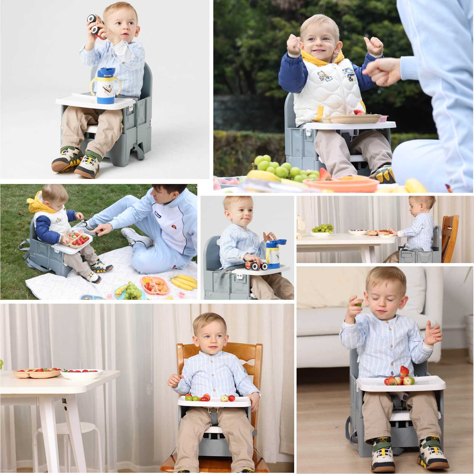 Baby booster seat for dining best sale chair