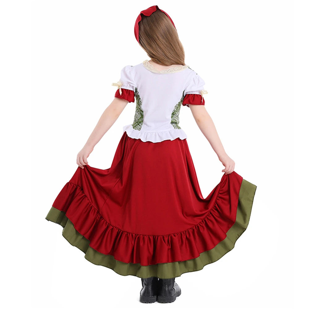 Tiny Cuddling Farm Children's Oktoberfest Skirt | 2024 Halloween Costume