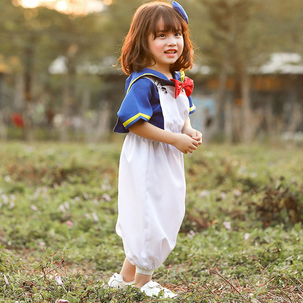 Tiny Cuddling Children's Navy Sailor Duck Costume - Perfect for Cosplay and Halloween