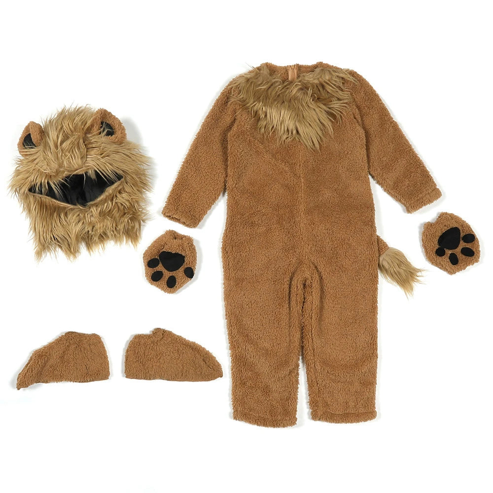 Tiny Cuddling Cute Little Lion Animal Costume | 2024 Halloween Costume