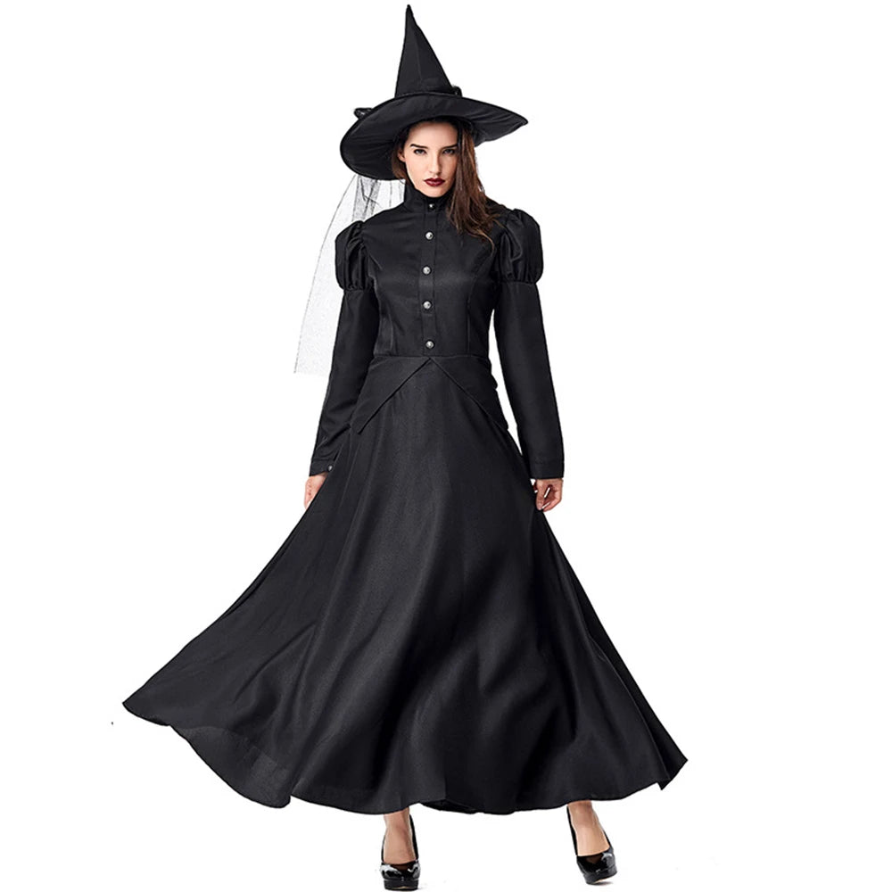 Tiny Cuddling Black Witch Family Matching Costume | 2024 Halloween Costume