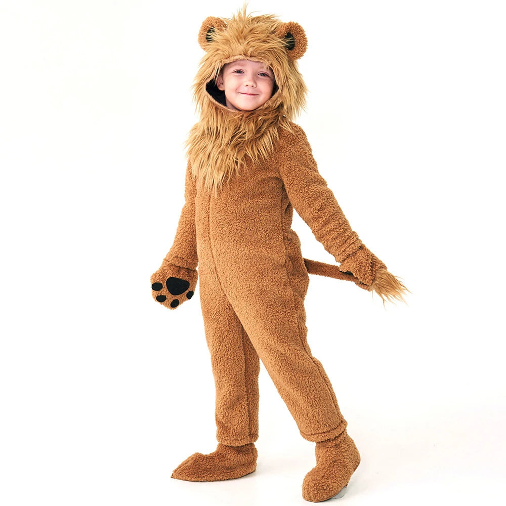 Tiny Cuddling Cute Little Lion Animal Costume | 2024 Halloween Costume