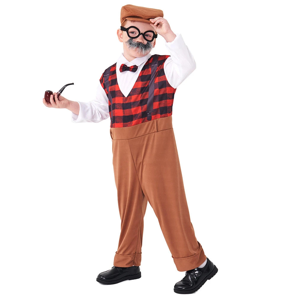 Tiny Cuddling Grandpa Cosplay Performance Costume | 2024 Halloween Costume