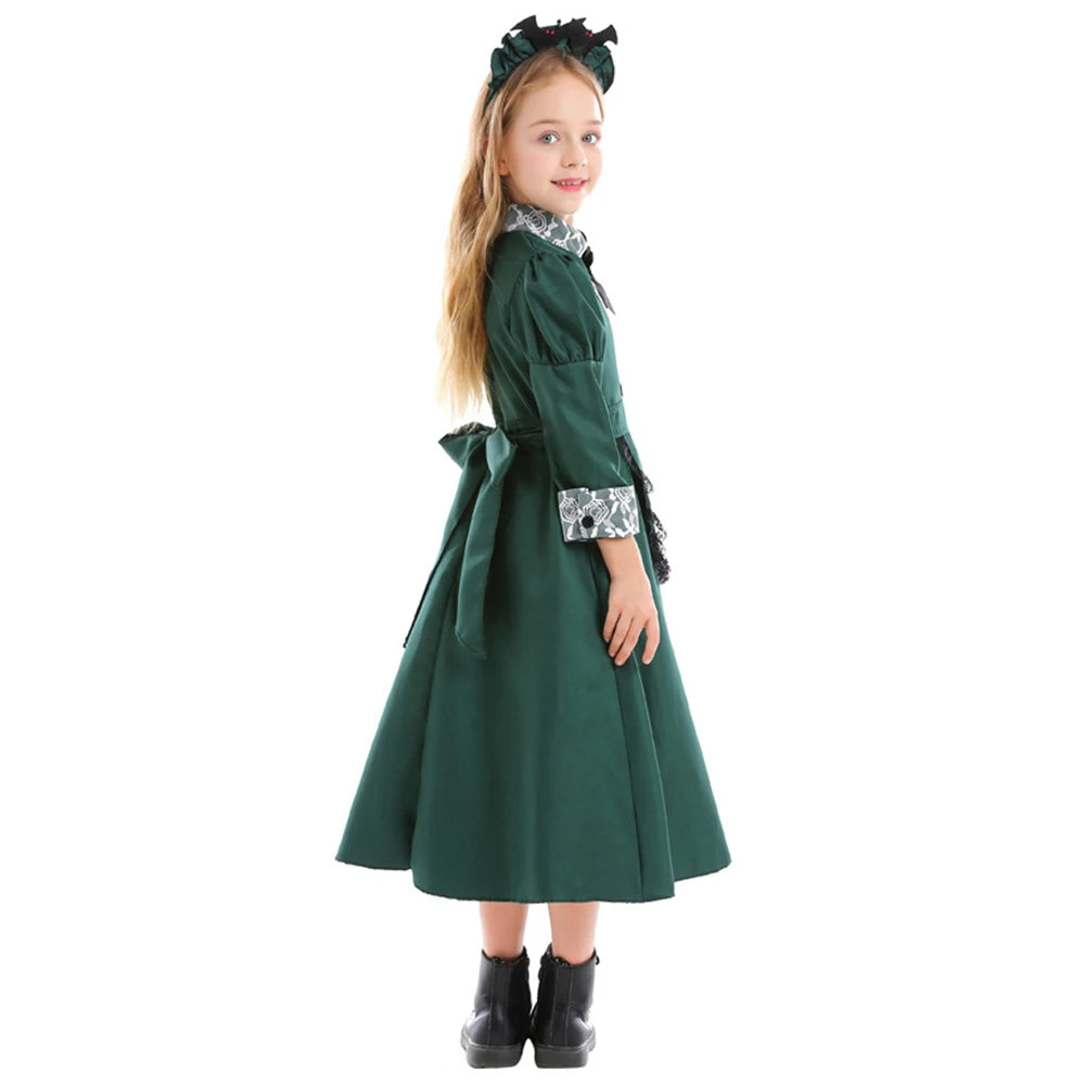 Tiny Cuddling Mysterious Castle Bat Servant Costume for Girls | 2024 Halloween Costume