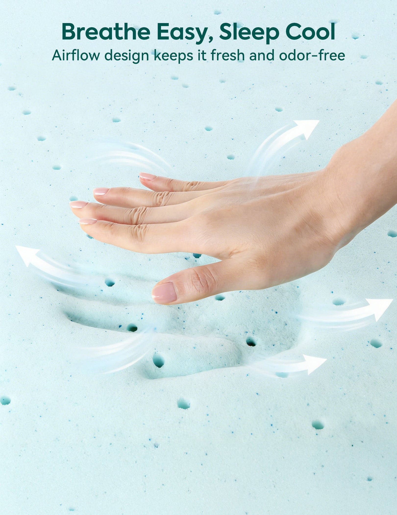 Cloud 1 | Dual-Sided Breathable Crib & Toddler Mattress Memory Foam