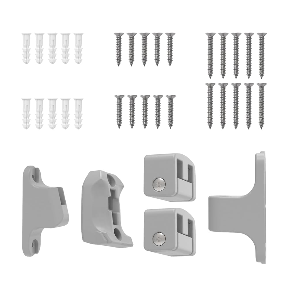 Hole Mounting Kit for Babelio 29.7-46.5" Auto Close Baby/Dog Gate for Stairs