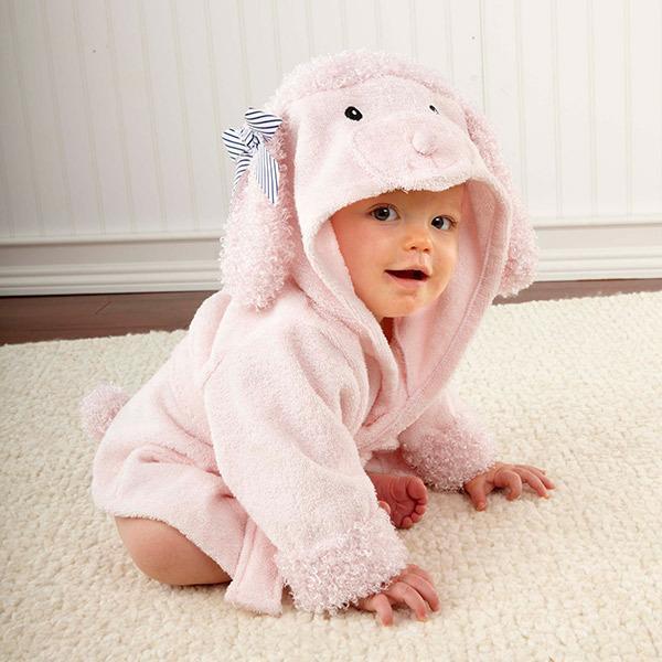 Tiny Cuddling Cartoon Cute Animal Modeling Baby Bath Towels | Baby Bathrobes Cotton Children's Bathrobes Baby Hooded