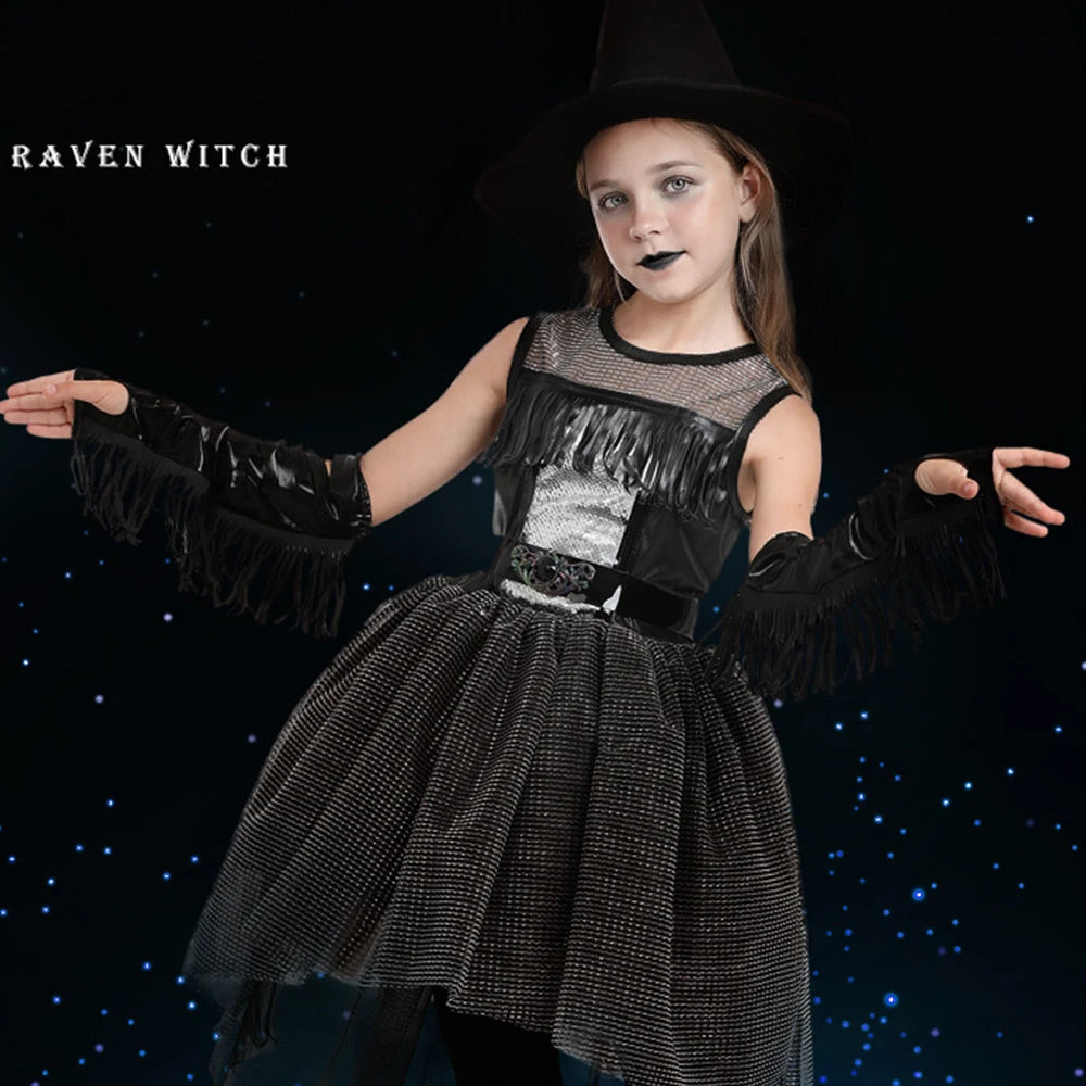 Tiny Cuddling Raven Witch Costume | 2024 Halloween Costume