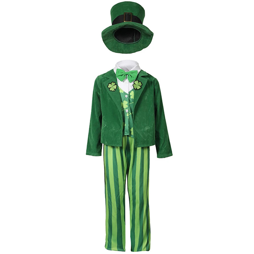 Tiny Cuddling Green Clover Suit for Kids | 2024 Halloween Costume