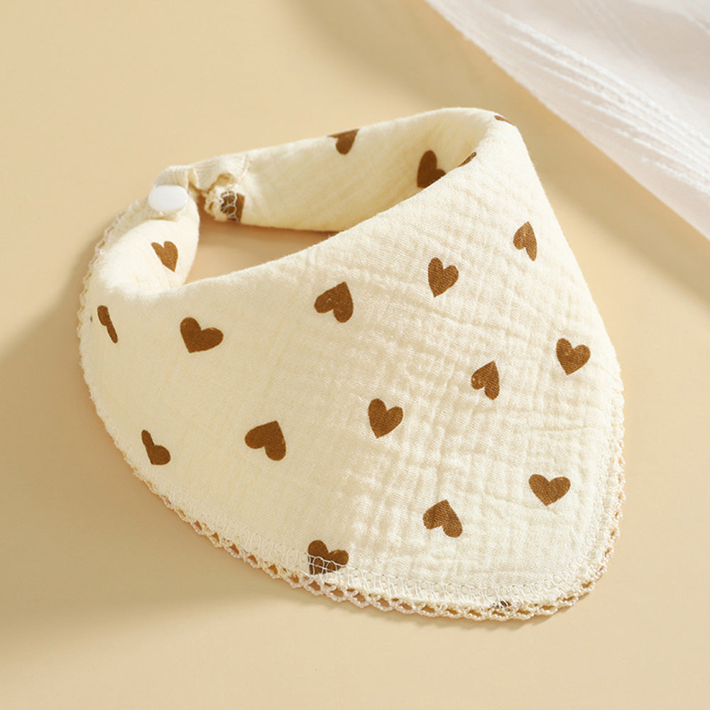 LulliNini 4-Layer Cotton Muslin Bibs | Pattern Design