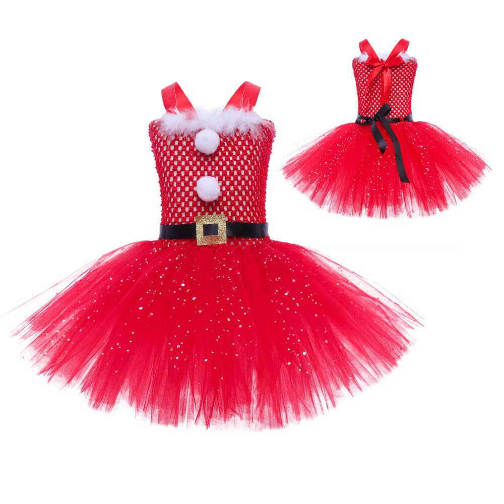 Santa clause selling tutu dress