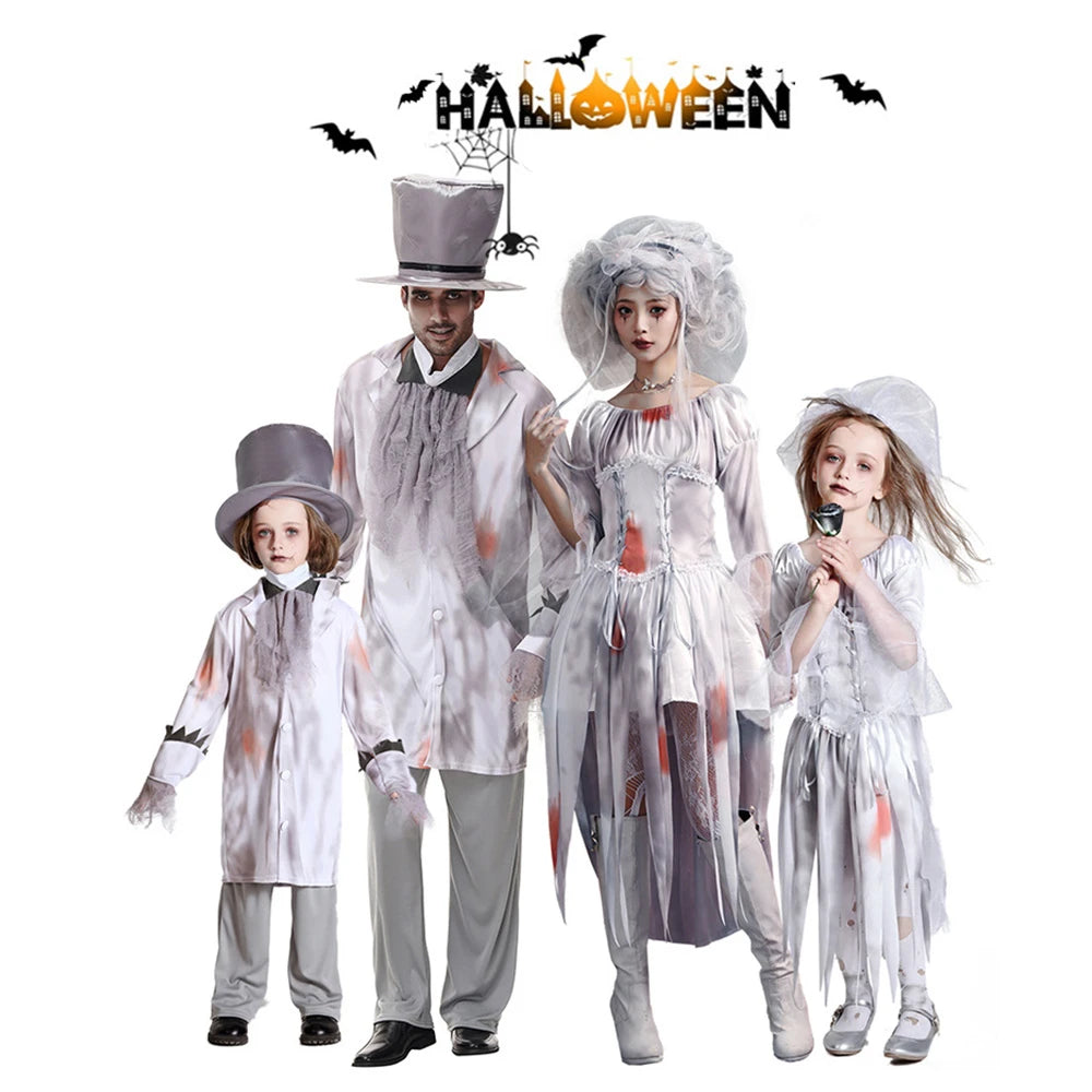 Tiny Cuddling Zombie Family Matching Costume | 2024 Halloween Costume