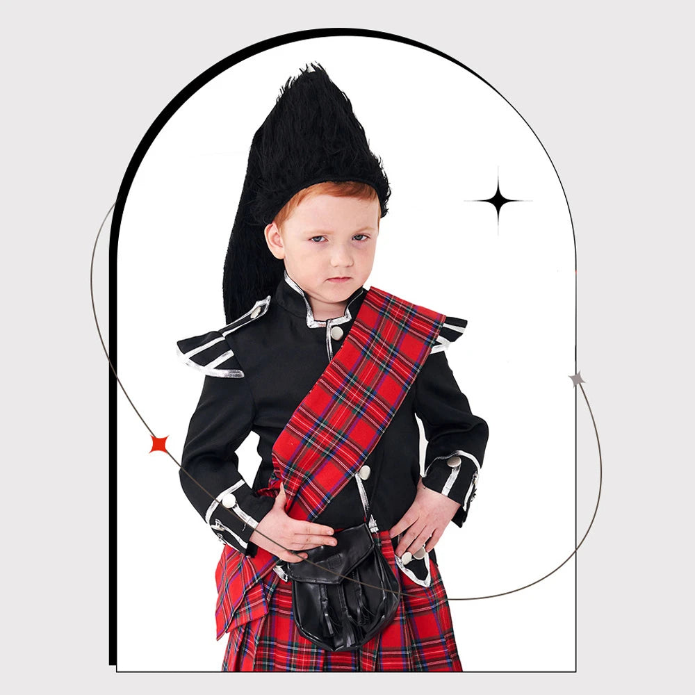 Tiny Cuddling Scottish Red Plaid Costume | 2024 Halloween Costume