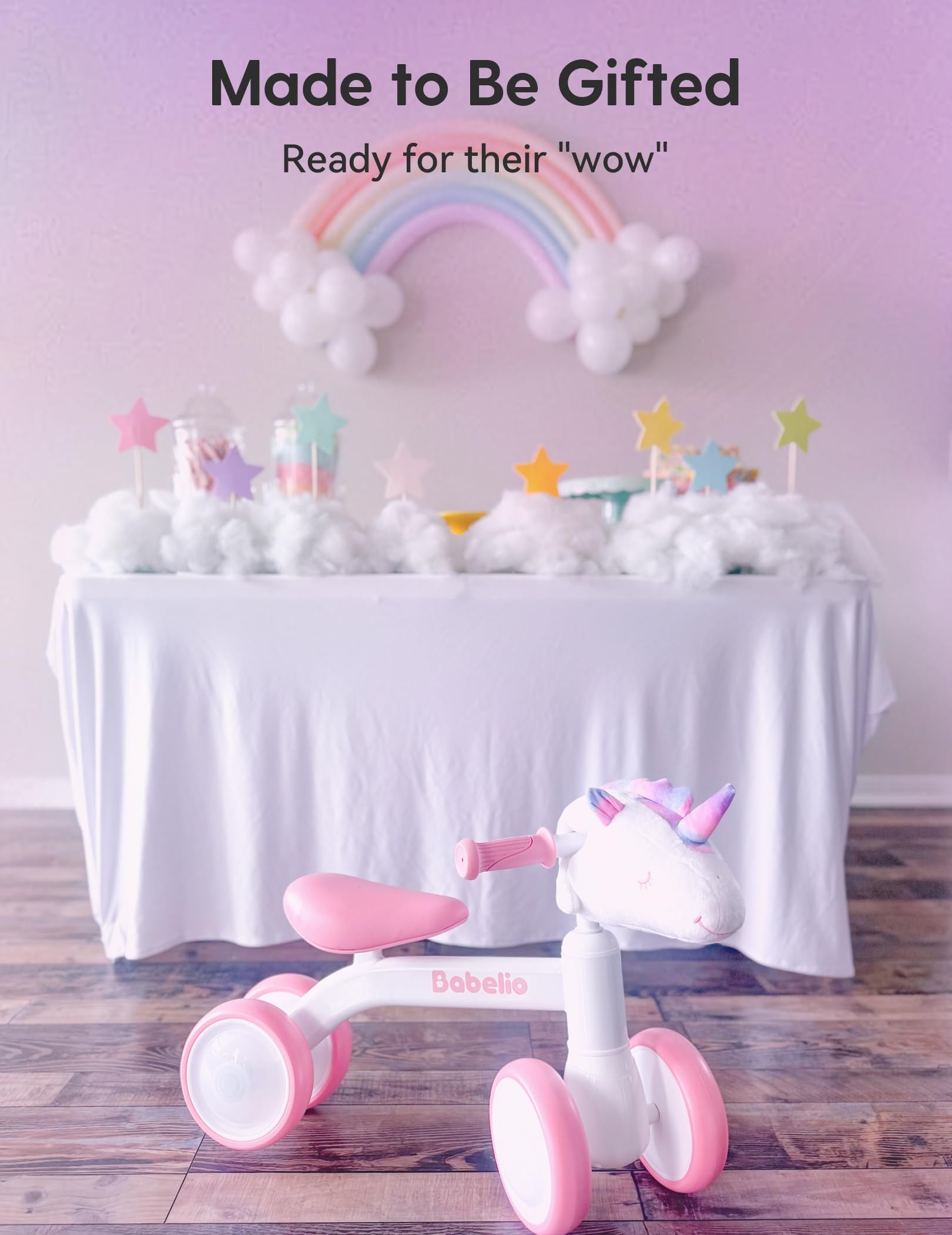 Magic Rider | Unicorn Balance Bike for Toddlers | Perfect for 1st Birthday Gift