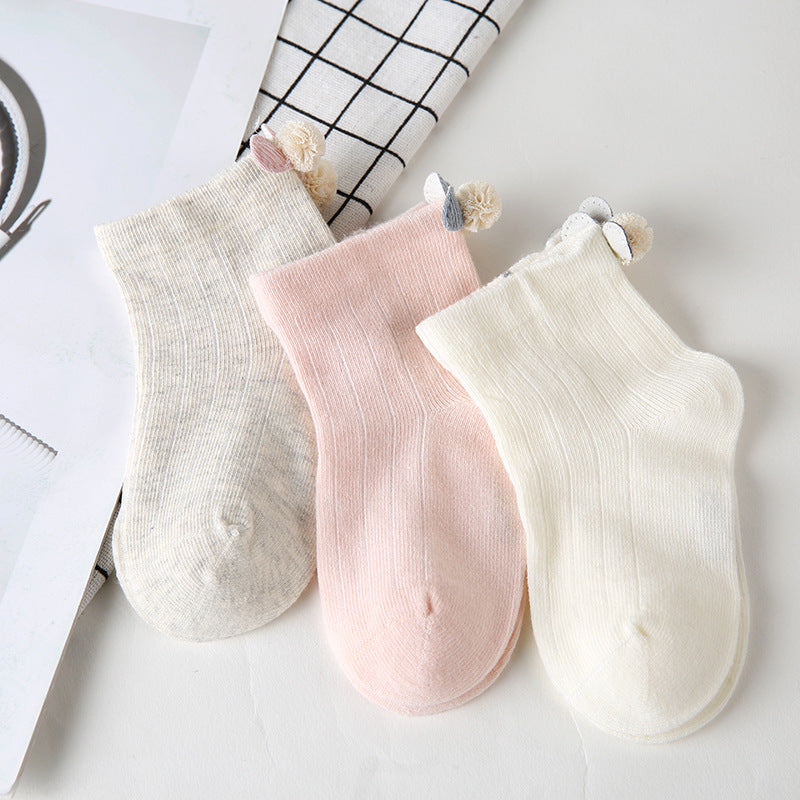 Tiny Cuddling Baby Socks Boneless Cotton Socks Newborn Baby Socks