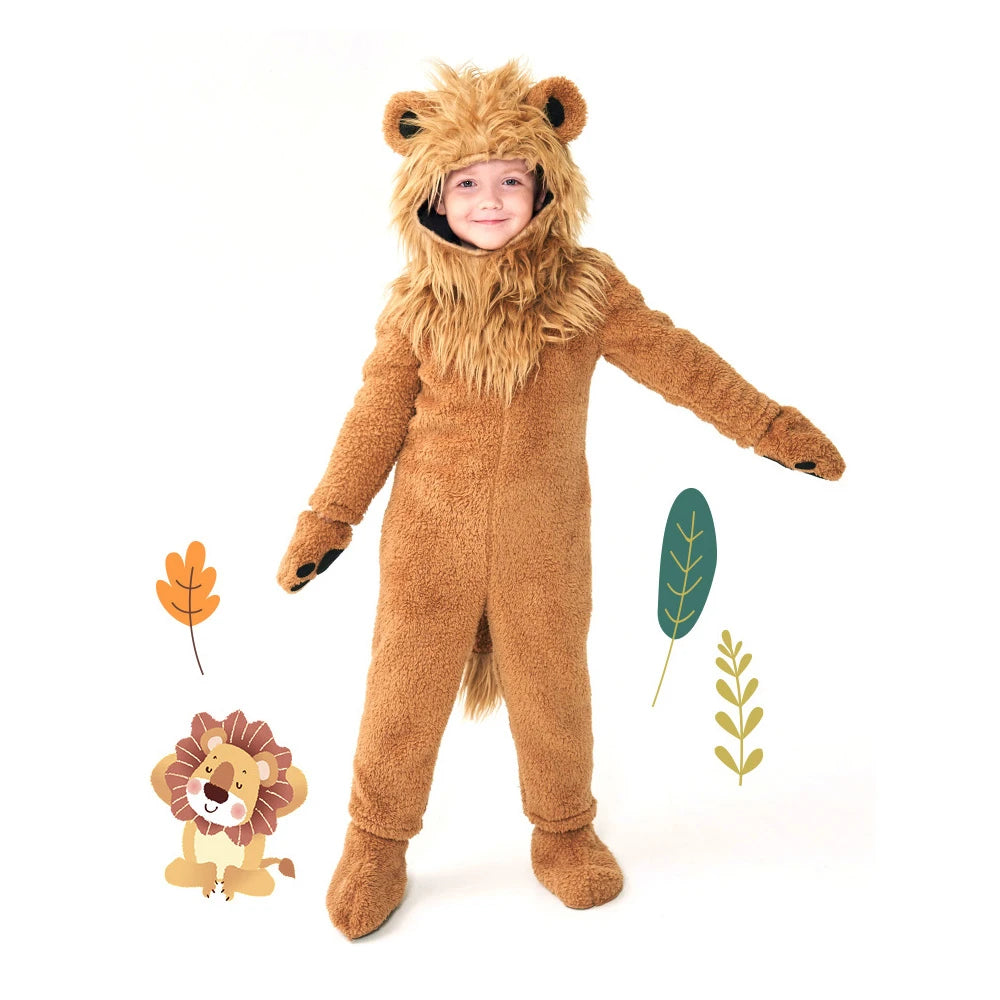 Tiny Cuddling Cute Little Lion Animal Costume | 2024 Halloween Costume