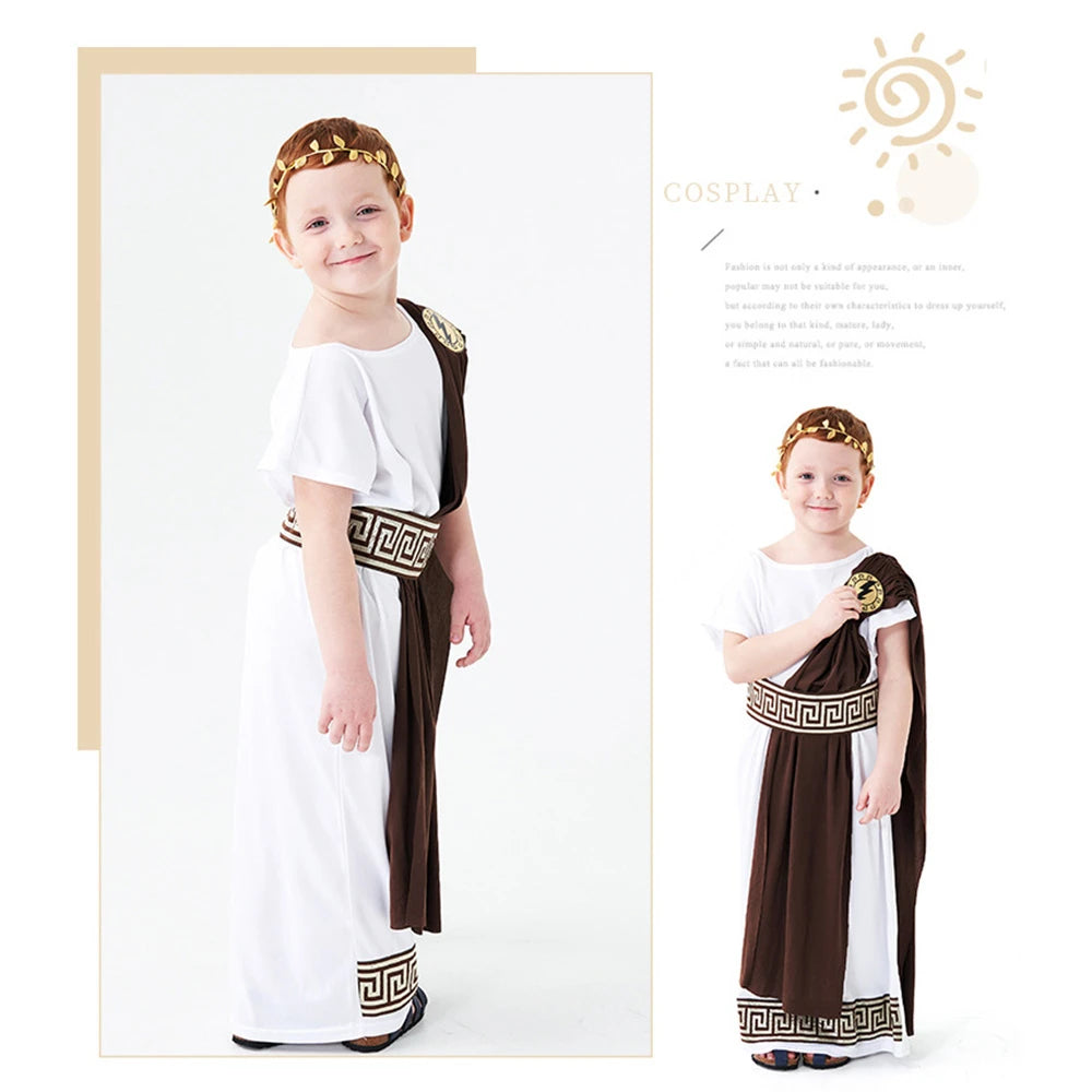 Tiny Cuddling Ancient Greek Mythology Costume for Boys | 2024 Halloween Costume