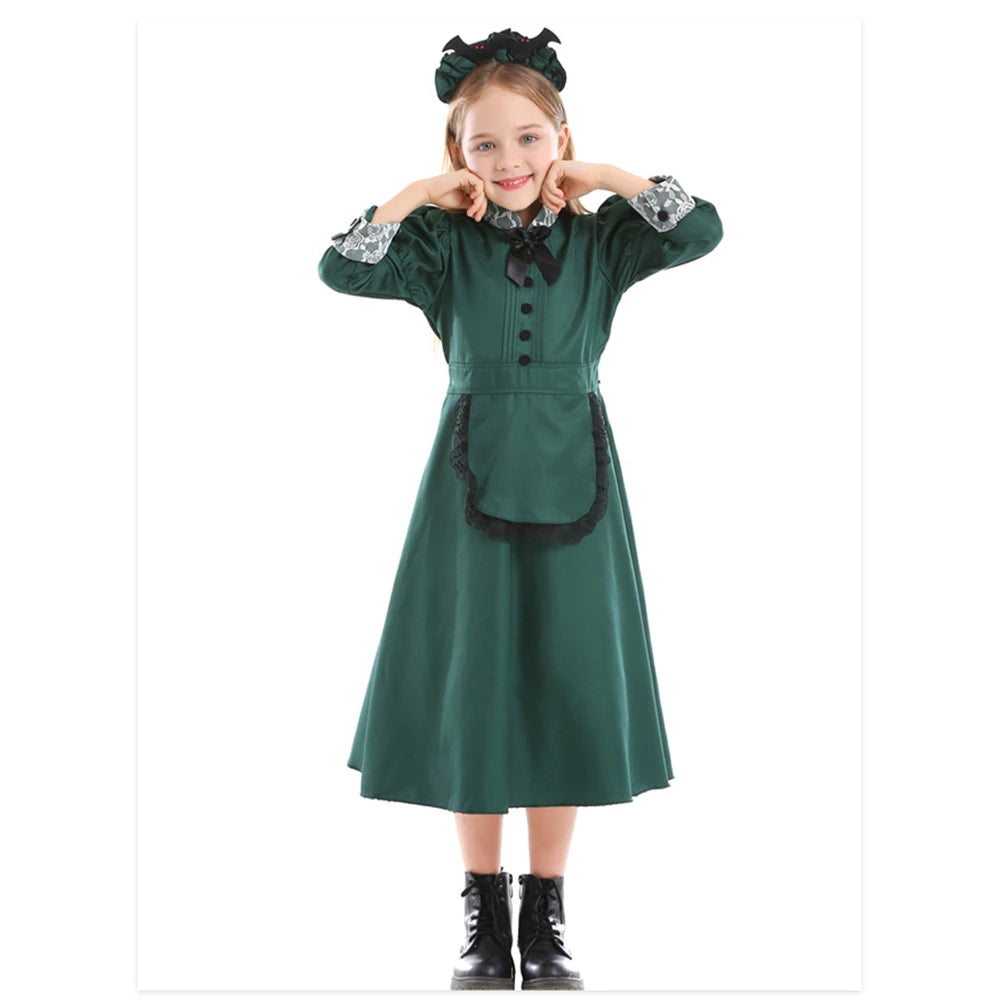 Tiny Cuddling Mysterious Castle Bat Servant Costume for Girls | 2024 Halloween Costume