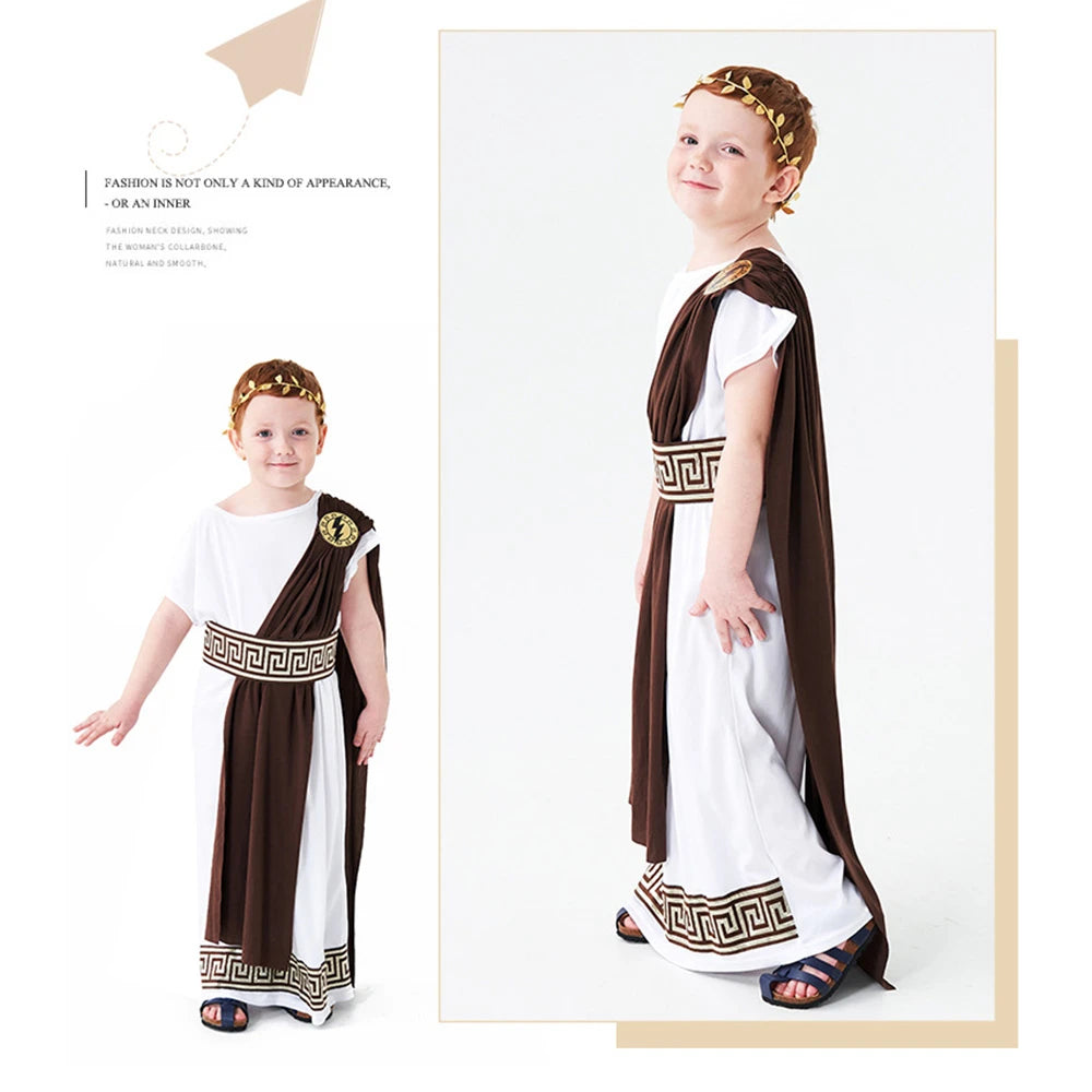 Tiny Cuddling Ancient Greek Mythology Costume for Boys | 2024 Halloween Costume